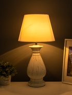 Настольная лампа «Фиона» Е27 40 Вт белый RISALUX - фото 809248361