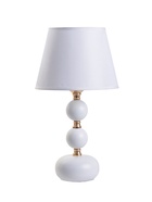 Настольная лампа «Катания» 1×60 Вт E27 бело-золотой RISALUX 10926696