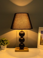 Настольная лампа «Оливер» Е27 40 Вт черный-латунь RISALUX 10926697