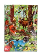 УЦЕНКА Пазл «Лесные жители», 160 элементов 10937524
