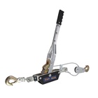 УЦЕНКА Лебедка рычажная ТУНДРА, двойное храповое колесо, тяга 4 т (подъем 1.6 т), трос 3 метра 10027 - Фото 1