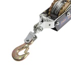 УЦЕНКА Лебедка рычажная ТУНДРА, двойное храповое колесо, тяга 4 т (подъем 1.6 т), трос 3 метра 10027 - Фото 3