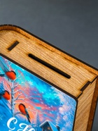 Копилка-книга для денег «С Новым годом», купюр, монет, 14×12×5 см - Фото 6