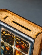Копилка-книга для денег«Новогодних чудес», купюр, монет, 14×12×5 см - Фото 6