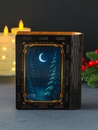 Новогодняя копилка-книга для денег «Тройка лошадей», купюр, монет, 14×12×5 см 10911314