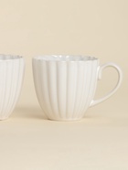 УЦЕНКА Набор кружек «Нимфея», 2 шт., 300 мл, тёплый белый - Фото 2