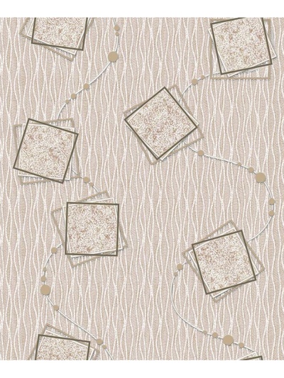 Обои акриловые «П484-02», на бумажной основе, 10.05×0.53 м, цвет бежевый