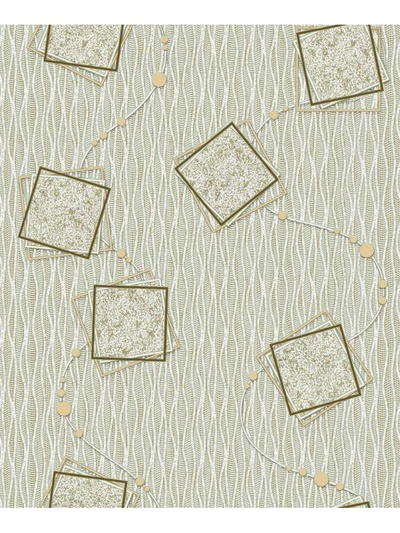 Обои акриловые «П484-04», на бумажной основе, 10.05×0.53 м, цвет зелёный