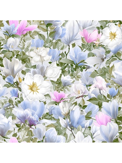 Обои бумажные «Ф878-01», на бумажной основе, 10.05×0.53 м, цвет зелёный/голубой