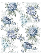 Обои бумажные «Ф888-01», на бумажной основе, 10.05×0.53 м, цвет зелёный/синий - Фото 1