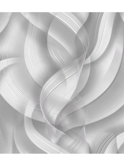 Обои дуплекс «Саратовские обои. Д1002-06», на бумажной основе, 10.05×0.53 м, цвет серый