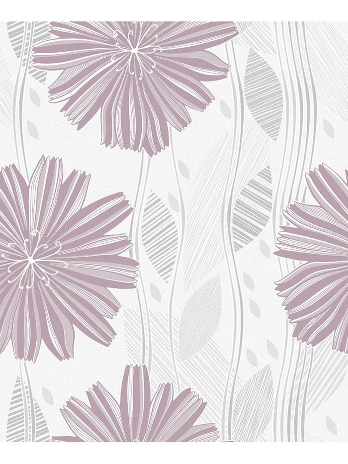 Обои вспененный винил «В274-03», на бумажной основе, 10.05×0.53 м, цвет белый/розовый - Фото 1