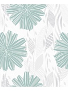 Обои вспененный винил «В274-04», на бумажной основе, 10.05×0.53 м, цвет белый/зелёный - Фото 1