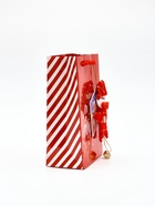 Пакет подарочный «Новогодний подарок», с ёлочной игрушкой и шильдиком, 18×23×11 см - фото 809248514