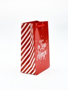 Пакет подарочный «Новогодний подарок», с ёлочной игрушкой и шильдиком, 18×23×11 см - фото 809248517