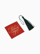 Пакет подарочный «Новогодний сюрприз», шильдик с тиснением, бахрома, 18×23×11 см 10878726