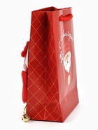 Пакет подарочный «С Новым годом», с ёлочной игрушкой и шильдиком, Дед Мороз, 18×23×11 см 10878728