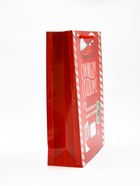 Пакет подарочный «Новогодний подарок», с носком для подарков и шильдиком, 31×40×11 см 10878759