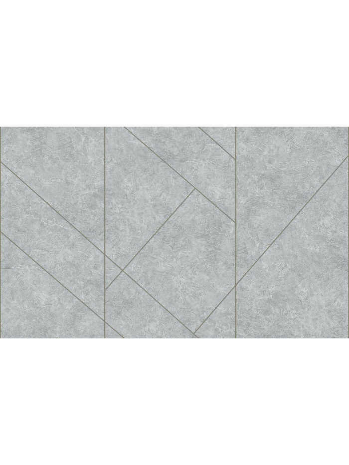 Обои виниловые горячего тиснения Erismann R 60845-05, на флизелиновой основе, 1.06×10 м, цвет серый - Фото 1