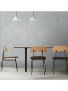 Обои виниловые горячего тиснения Erismann R 60845-05, на флизелиновой основе, 1.06×10 м, цвет серый - Фото 6