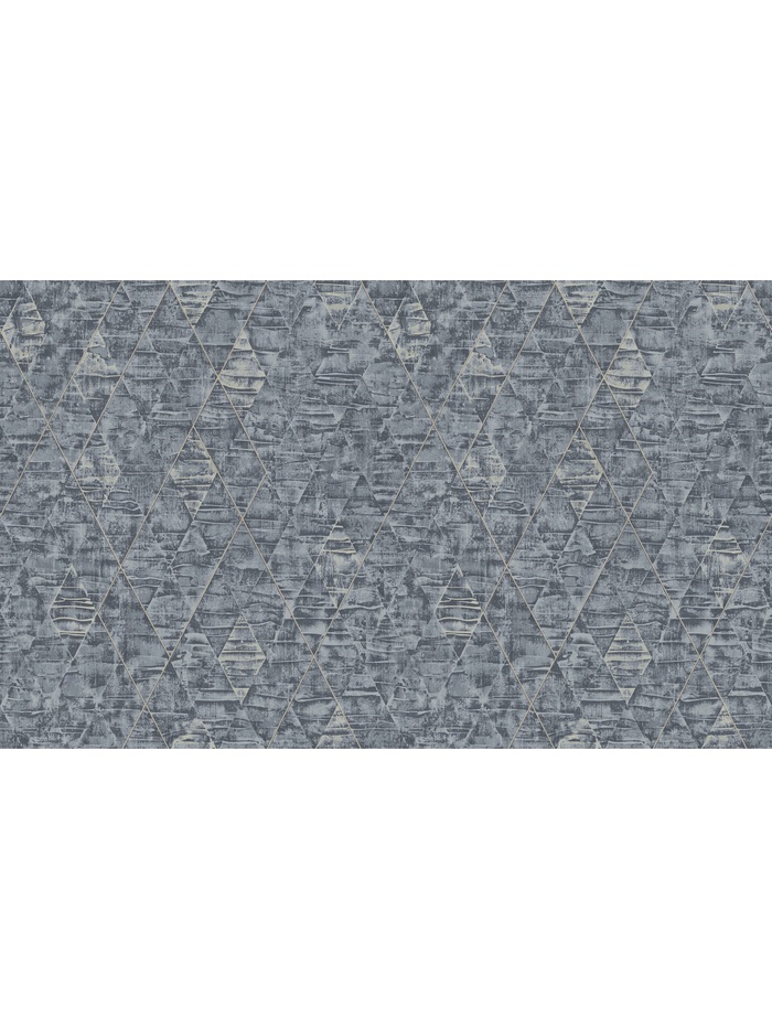 Обои виниловые горячего тиснения Erismann R 60784-05, на флизелиновой основе, 1.06×10 м, цвет синий - Фото 1