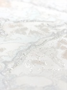 Обои виниловые горячего тиснения Erismann R 60970-04, на флизелиновой основе, 1.06×10 м, цвет голубой/бежевый - фото 14939276