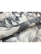 Обои виниловые горячего тиснения Erismann R 60960-06, на флизелиновой основе, 1.06×10 м, цвет бежевый/серый - Фото 3