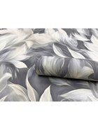 Обои виниловые горячего тиснения Erismann R 60960-06, на флизелиновой основе, 1.06×10 м, цвет бежевый/серый - Фото 4