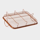 УЦЕНКА Противень с а/п покрытием с решеткой 35×25 см «Прима.Гриль» - Фото 7