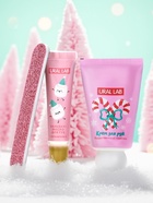 Новогодний подарочный набор косметики: крем для рук, масло для губ и пилочка для ногтей, URAL LAB - фото 809283694