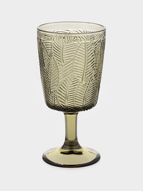 Бокалы «Флорин», 300 мл, набор 2 шт., стекло, зелёные