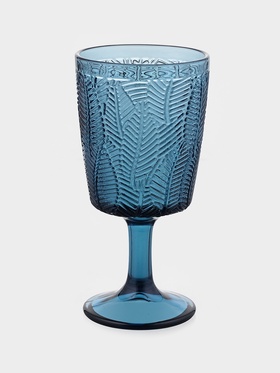 Бокалы «Флорин», 300 мл, набор 2 шт., стекло, синие