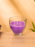 Свеча ароматическая в стакане "SCENTED CANDLE" 100 гр, лавандовые поля - фото 14942050