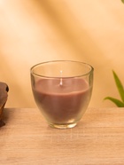 Свеча ароматическая в стакане "SCENTED CANDLE" 100 гр, сидр+шалфей - фото 14942056