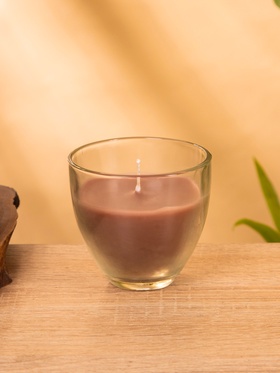 Свеча ароматическая в стакане SCENTED CANDLE, 100 г, сидр, шалфей