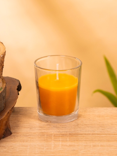 Свеча ароматическая в стакане BALLY BAND, 60 г, апельсиновые специи