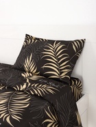 Постельное бельё 1.5-спальное «Экономь и Я», микрофибра 60 г/м², чёрное, золотое - Фото 5