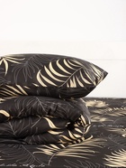 Постельное бельё 1.5-спальное «Экономь и Я», микрофибра 60 г/м², чёрное, золотое - фото 809283738