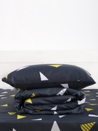 Постельное бельё 1.5-спальное «Экономь и Я», микрофибра 60 г/м², чёрное - фото 809283761