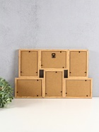 Фоторамка - коллаж на 6 фото 10×15 см «Двухцветная», пластик, 29.5×46.5×2 см - Фото 3