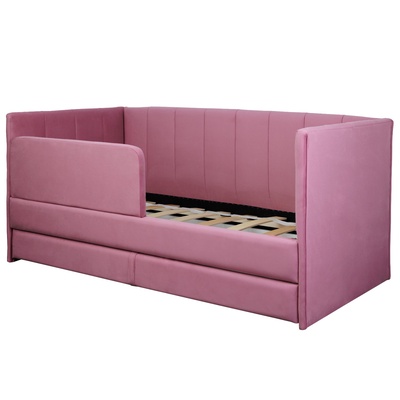 Диван – кровать «Хагги», 2 спальных места с ящиком, 1800×900 мм, ньютон роза, цвет розовый