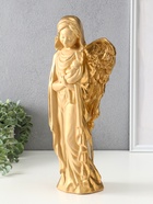 Фигура гипс «Ангелина с младенцем», 18×10×40 см, слоновая кость - фото 58048012