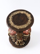 Колонна декоративная «Три слона», 41×27×27 см, под бронзу - Фото 3