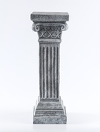 Колонна декоративная «Цветы» 54×18×18 см, антик - Фото 1