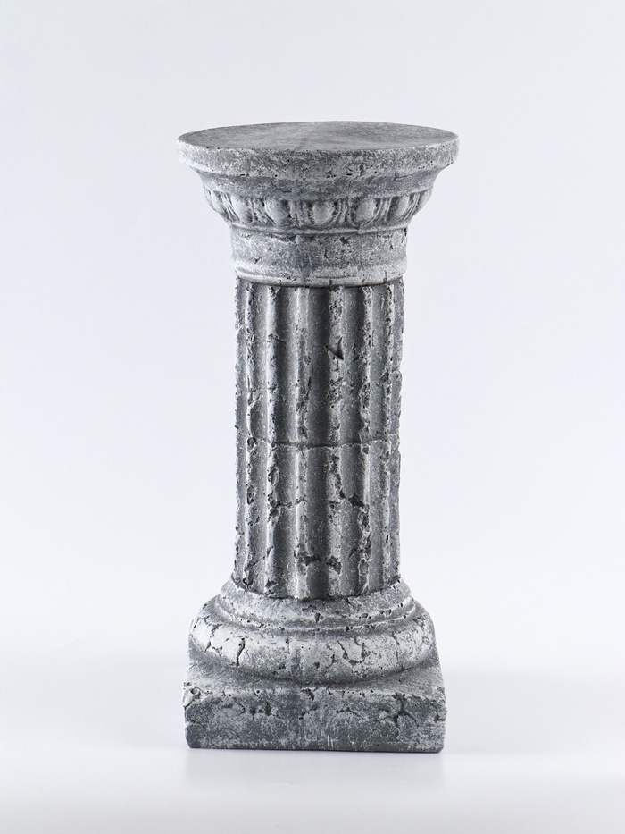 Колонна декоративная «Геометрия», 44×21×21 см, антик - Фото 1