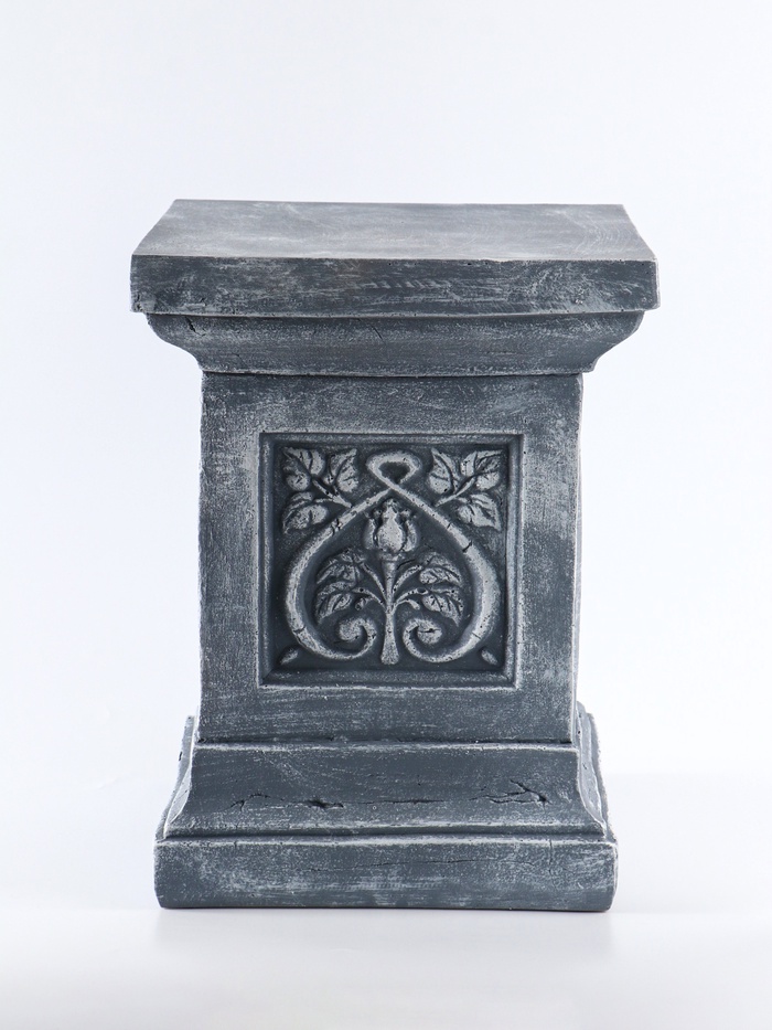 Колонна декоративная «Лист», 40×30×30 см, антик - Фото 1