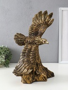 Фигура полистоун «Орёл парящий», 43×43×23 см, под бронзу - фото 58048071