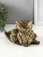 Подставка для мелочей «Совушки», полистоун, 15×22×12 см, под золото - Фото 4