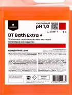 Сильнокислотное чистящее средство BT Bath Extra+, усиленное, концентрат, гель, 5 л 10929762 - фото 319932800