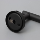 УЦЕНКА Держатель для туалетной бумаги, 16.2×2.5×9.5, нержавеющая сталь, чёрная - Фото 4